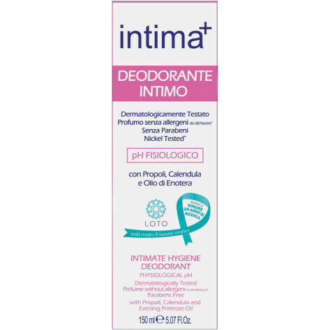 Intima+ Deodorante Intimo Spray Propoli Camomilla Olio Enotera 150ml-2