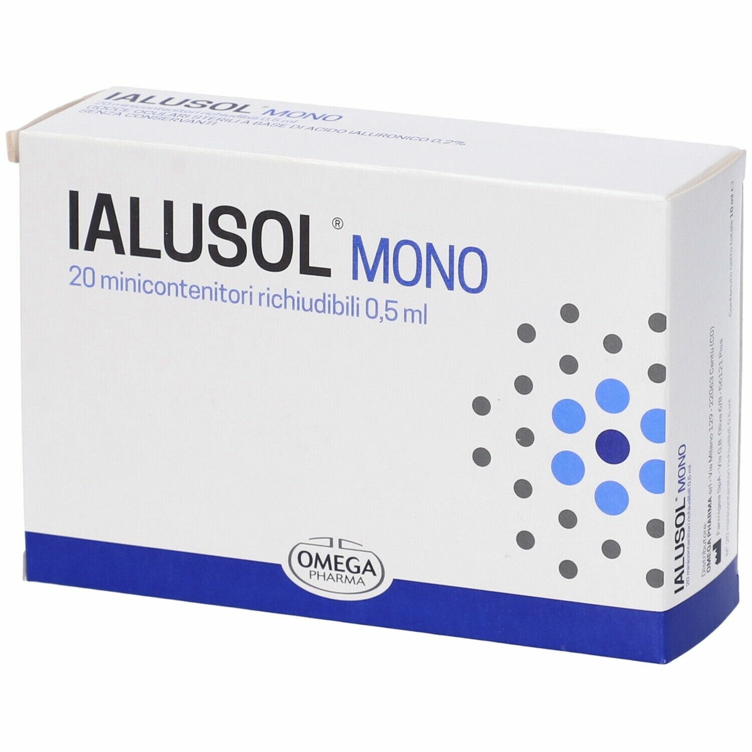 Ialusol Mono Gocce Oculari 20 microcontenitori-2