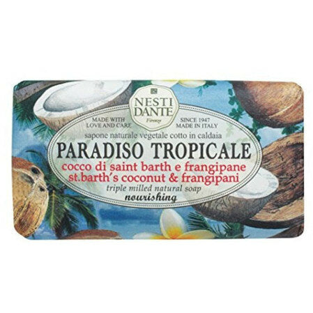 Nesti Dante Paradiso Tropicale Sapone Cocco di Saint Barth e Frangipane 250g-2
