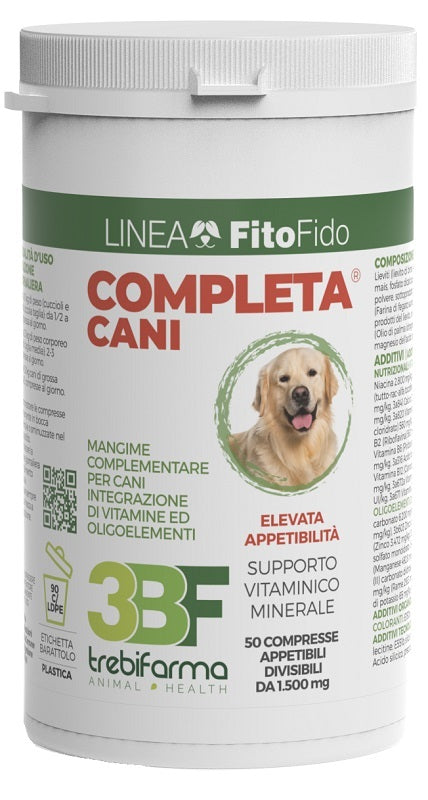 Completa cani supporto vitaminico minerale 50 compresse
