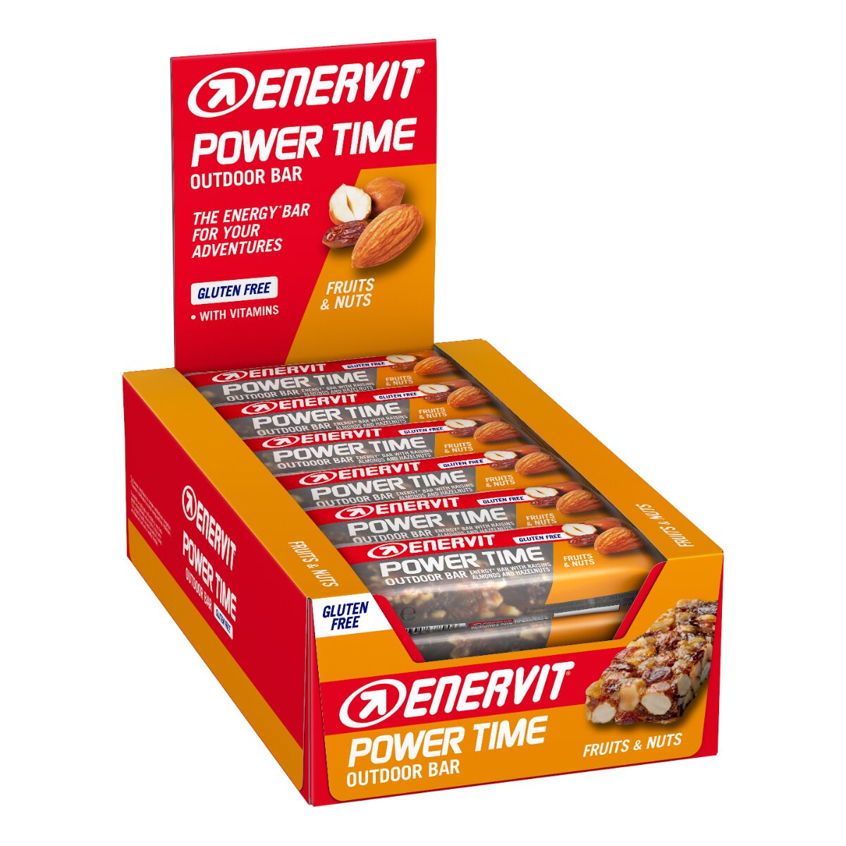 Enervit Power Time Frutta Secca 24 Barrette Da 35g-2
