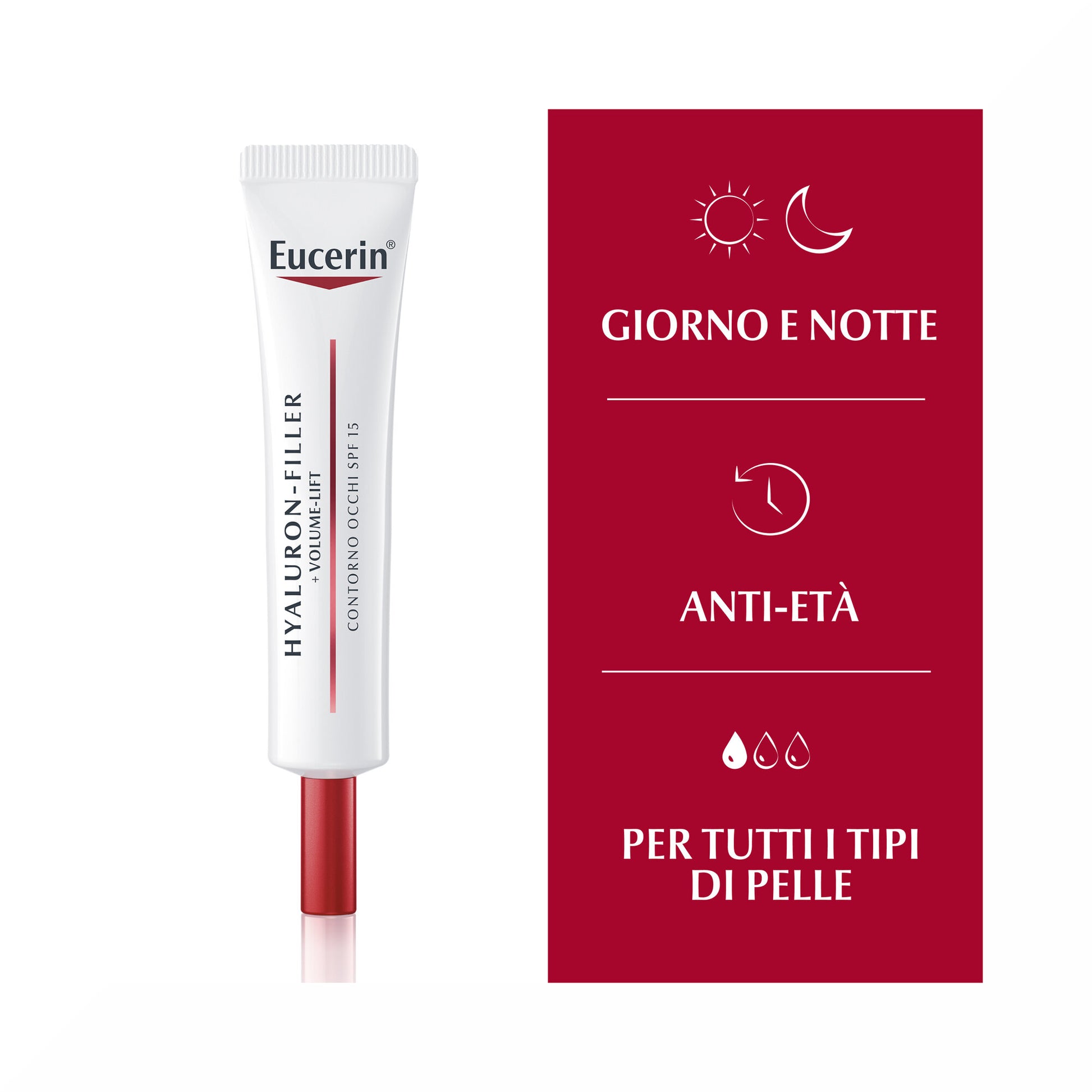 Eucerin Volume-Filler Contorno Occhi anti-età 15ml-3