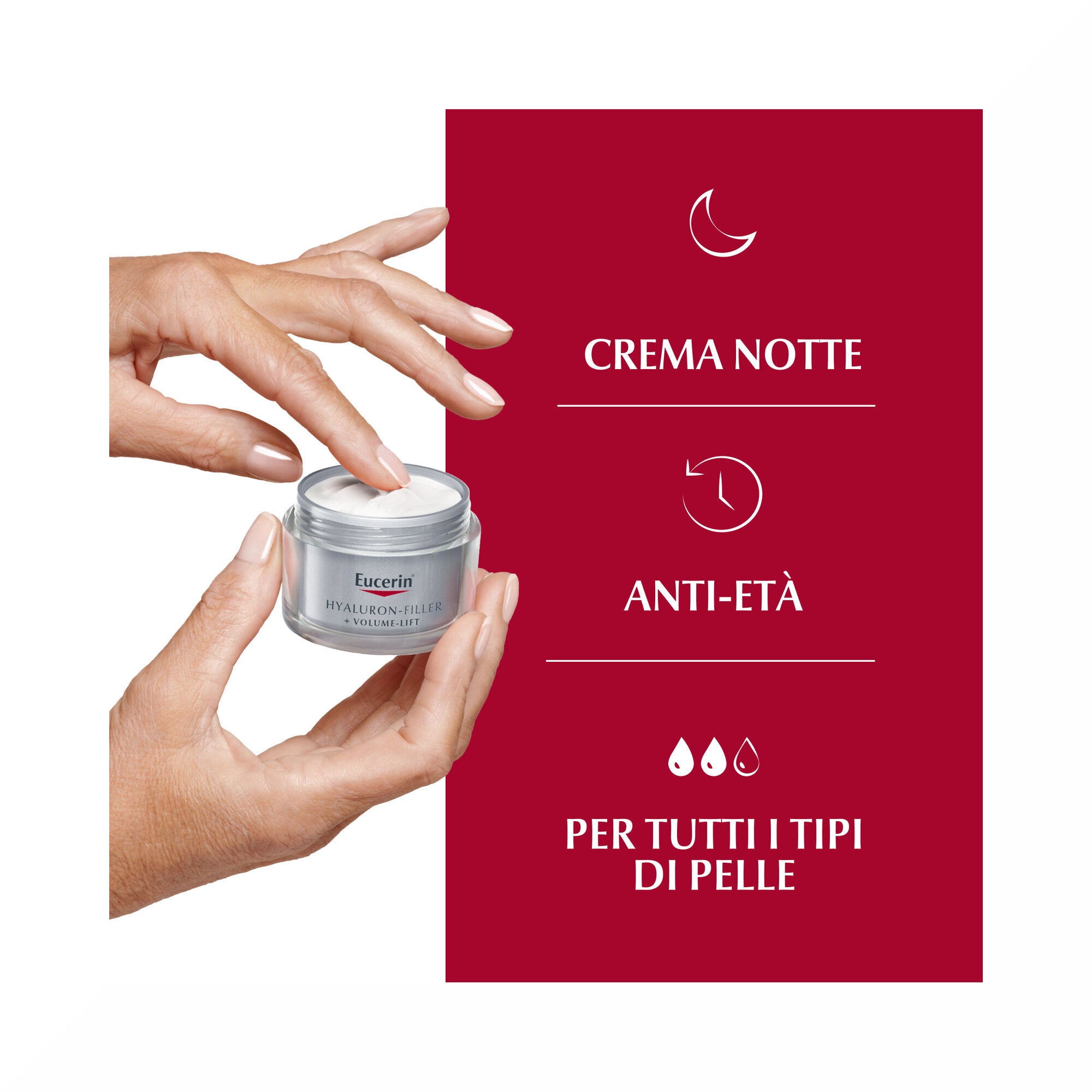 Eucerin Volume-Filler Notte anti-età integratore di volume 50ml-3