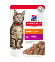 Hill's Science Plan Umido Gatto Adult Manzo Bustina 85g-2