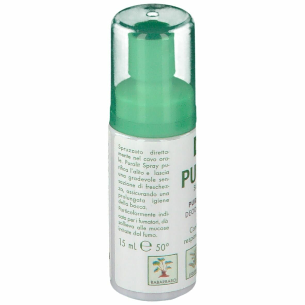 Puralit sinosmina Deodorante purificante dell'alito spray orale 15ml-1