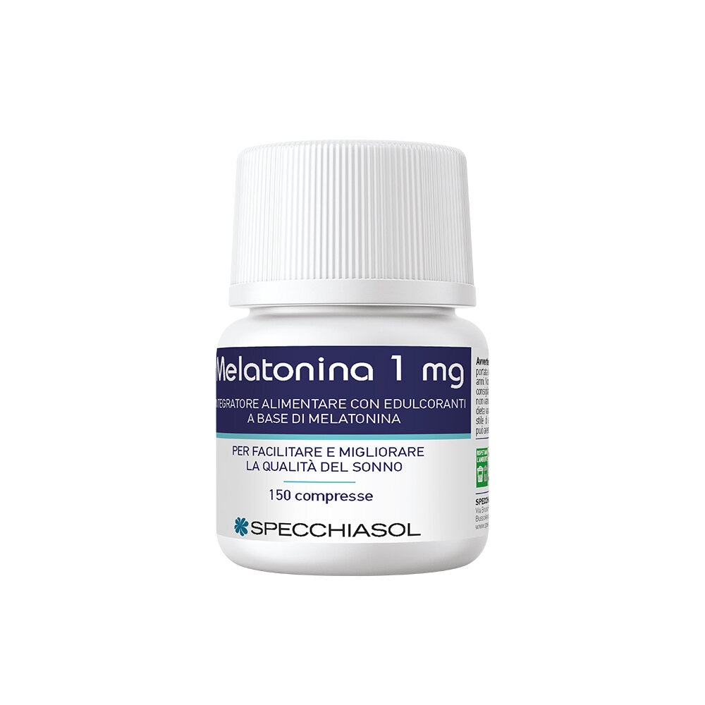 Specchiasol melatonina per il relax e riposo notturno 150 compresse-2