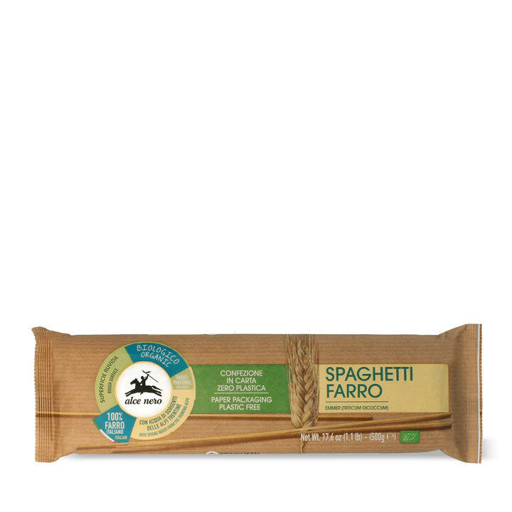 Alce Nero Spaghetti di Farro Biologici 500g-2