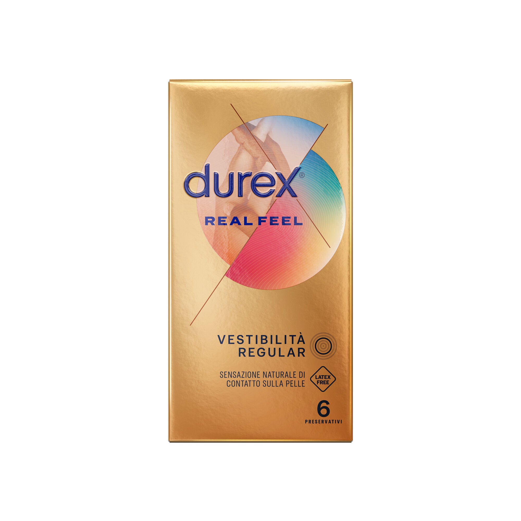 Durex Preservativi RealFeel senza lattice 6 profilattici-12