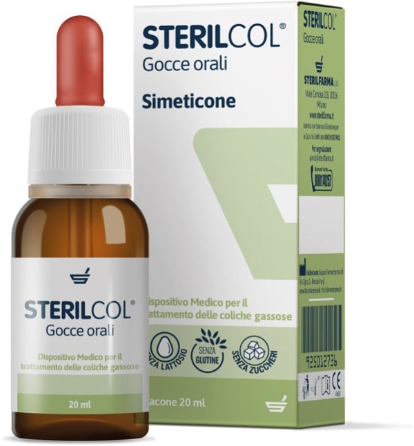 Sterilcol Gocce Orali Sospensione Gastrofunzionale Flaconcino 20 ml-0