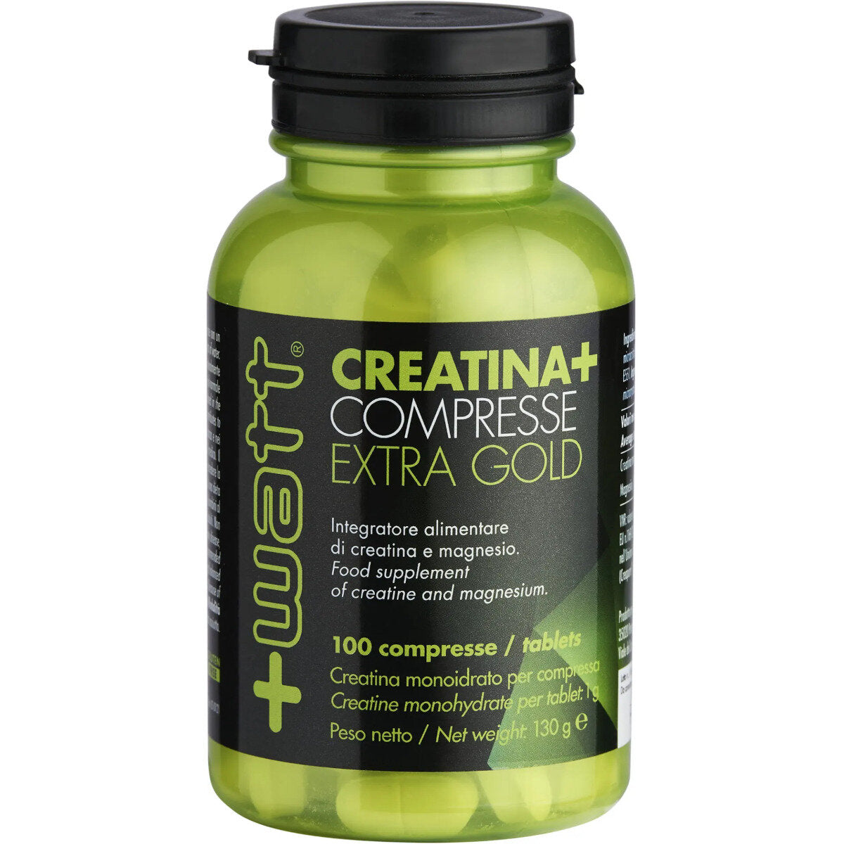+Watt Creatina+ Extra Gold 100 Compresse-1