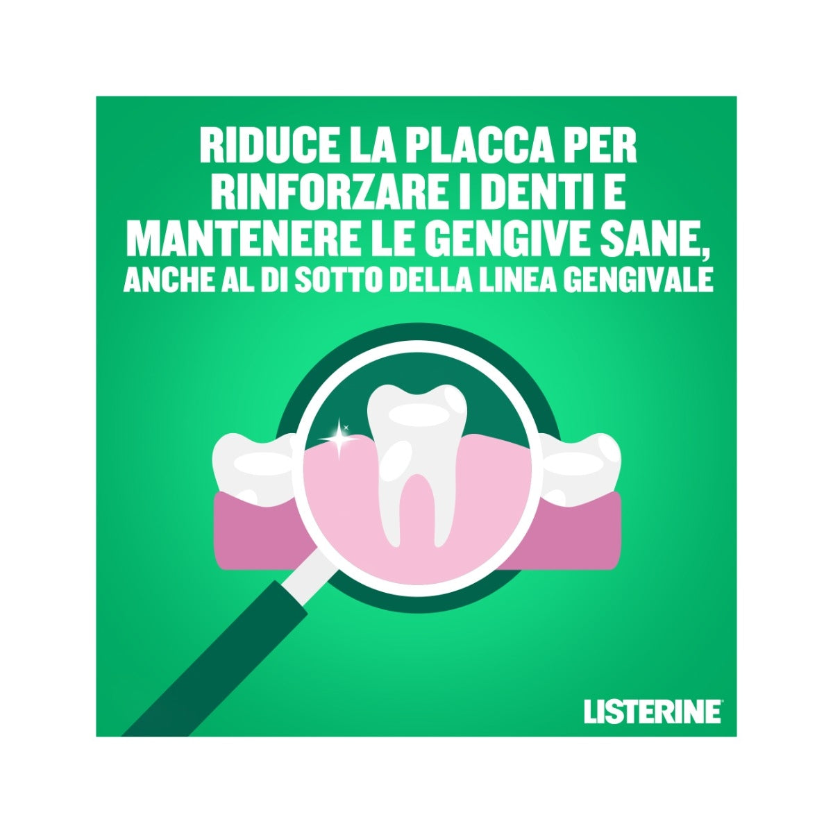 Listerine Collutorio difesa denti e gengive formato viaggio 95ml-12