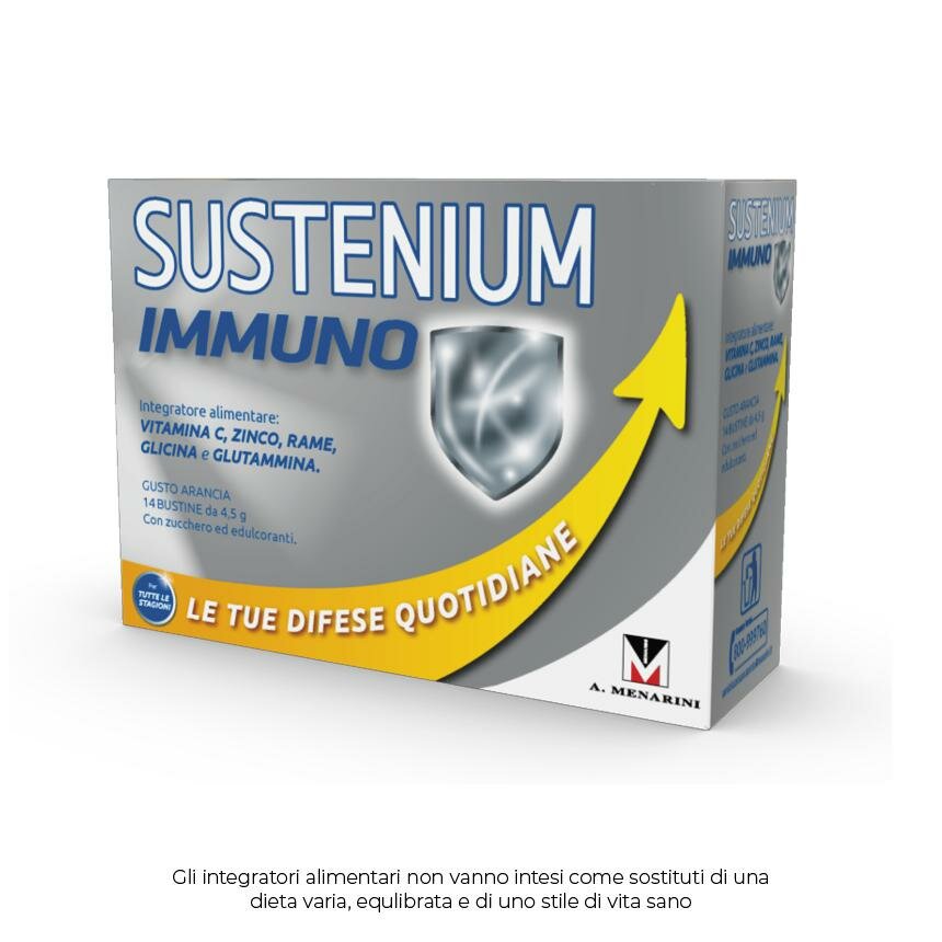 Sustenium immuno 14 bustine gusto Arancia-21