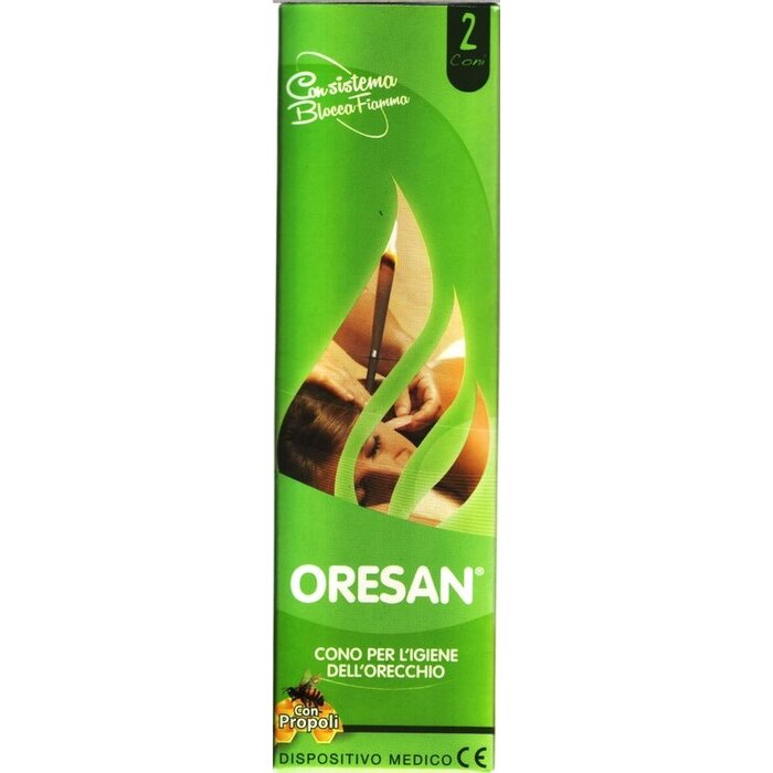 Oresan Cono Per L'igiene Dell'orecchio Con Propoli 2 Coni-2