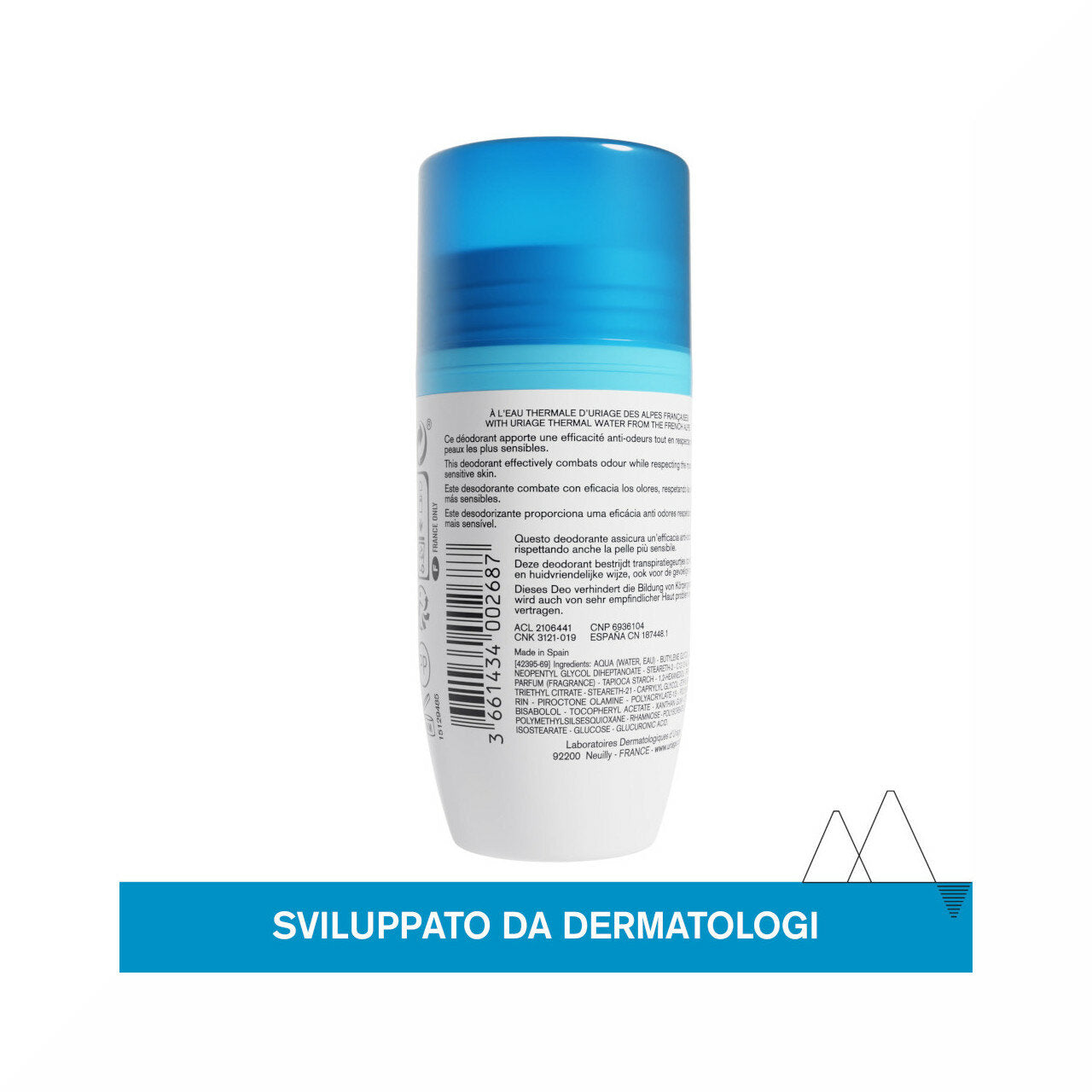 Uriage Deodorant Douceur deodorante per pelli sensibili efficacia 24h 50ml-3