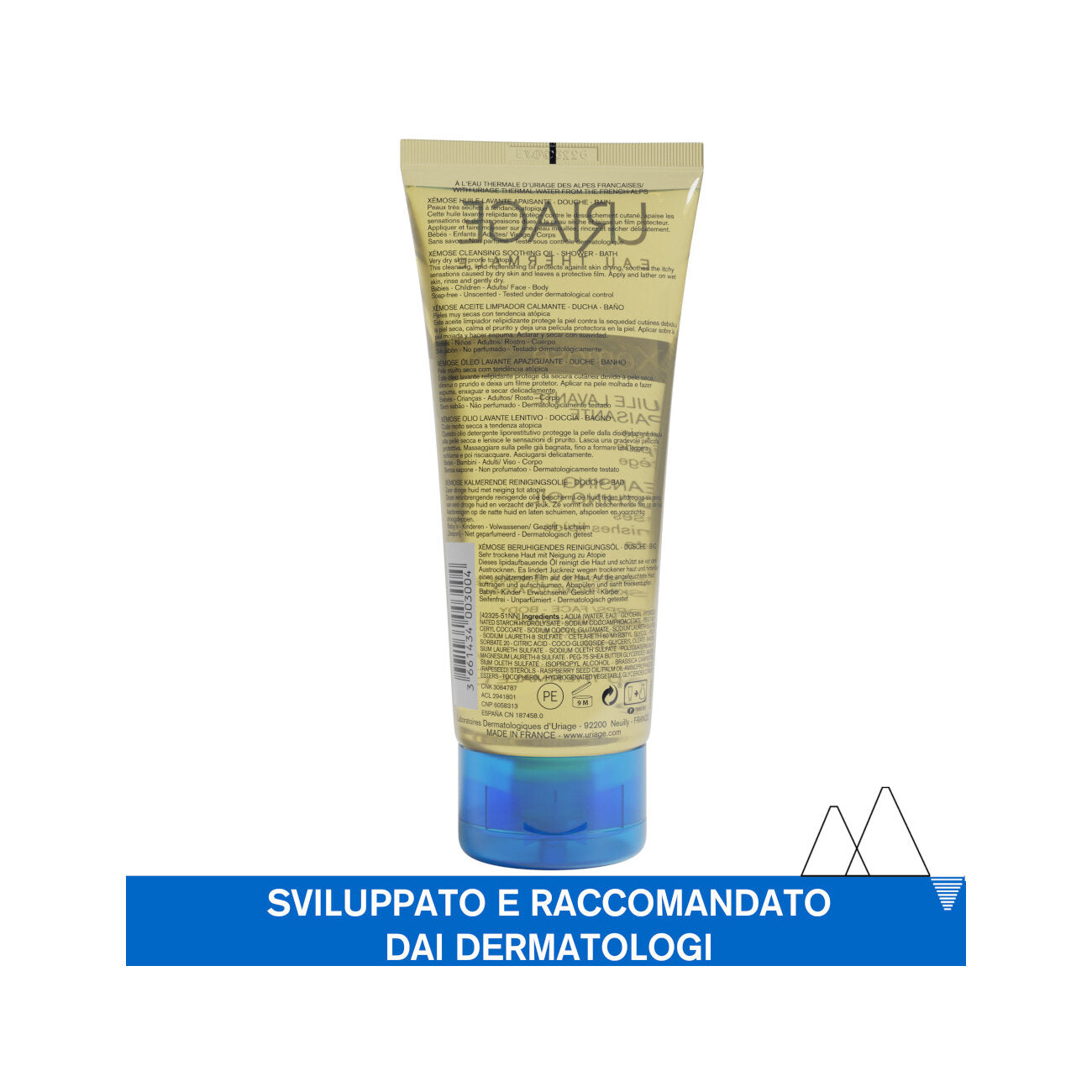 Uriage Xemose Olio Detergente Lenitivo 200ml-2