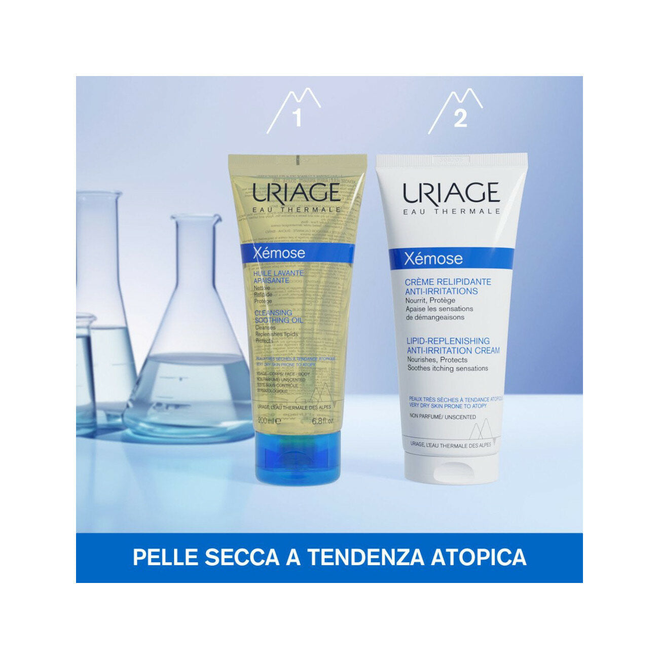 Uriage Xemose Olio Detergente Lenitivo 200ml-7