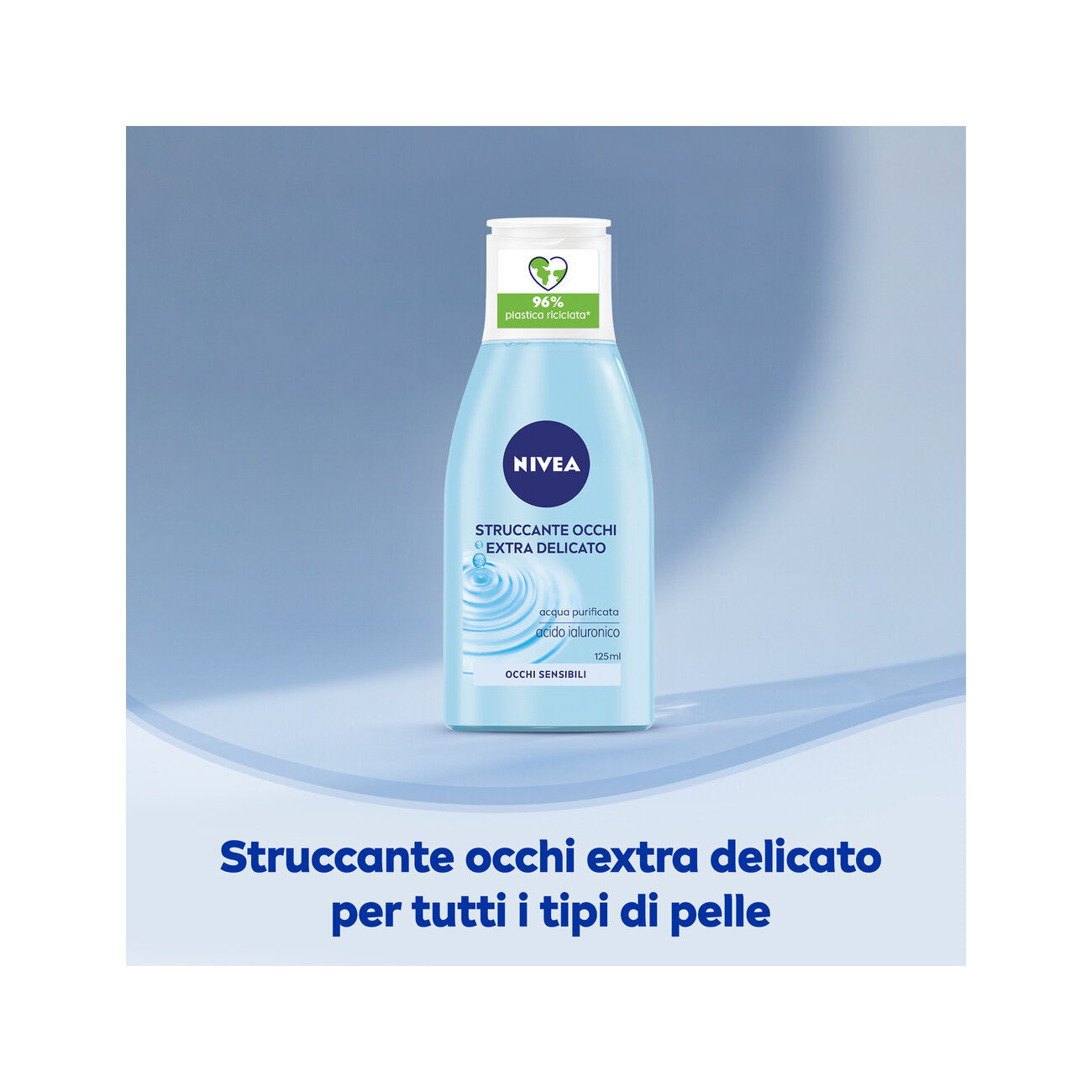 Nivea Struccante Occhi Delicato Struccante con Acqua Purificata Per Occhi Sensibili 125ml-2