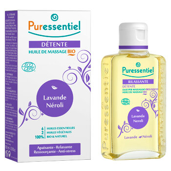 Puressentiel Olio Massaggio Bio Rilassante 100ml-2