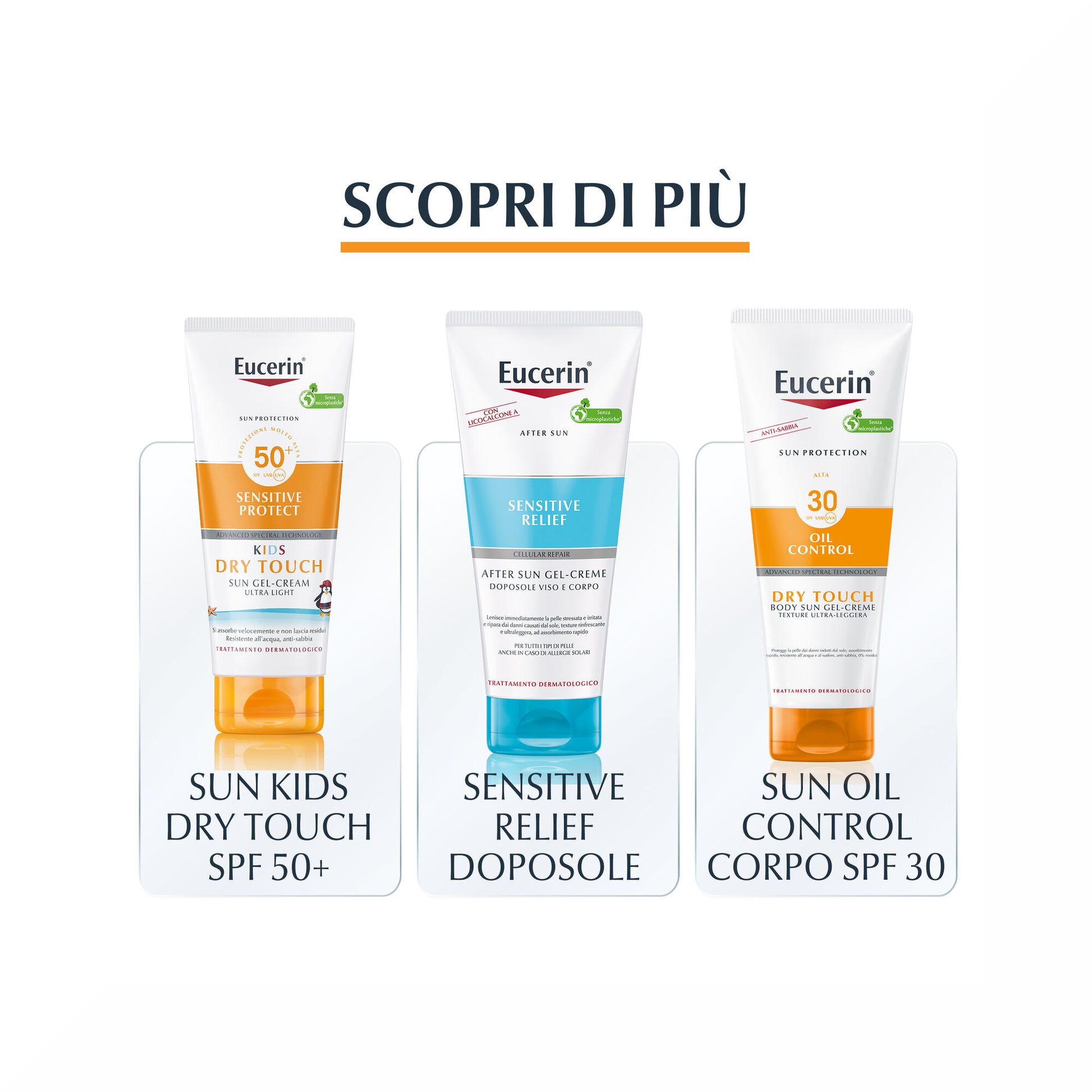 Eucerin Sun Oil Control SPF50+ Gel Crema 50ml Protezione Solare-6