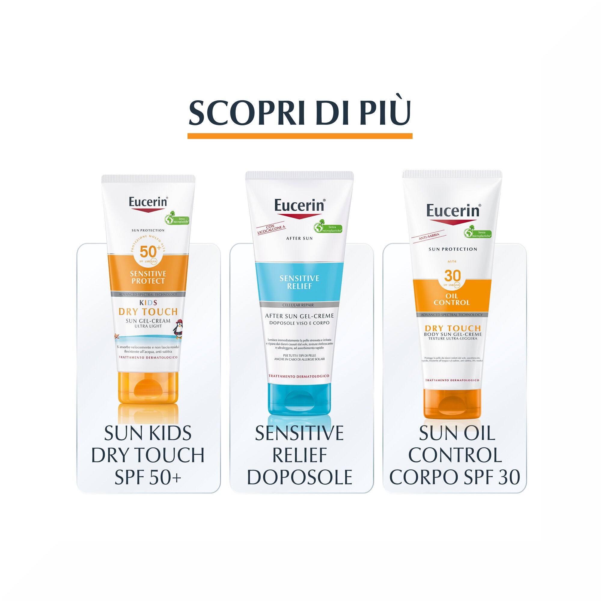 Eucerin Sun Oil Control SPF50+ Gel Crema 50ml Protezione Solare-6