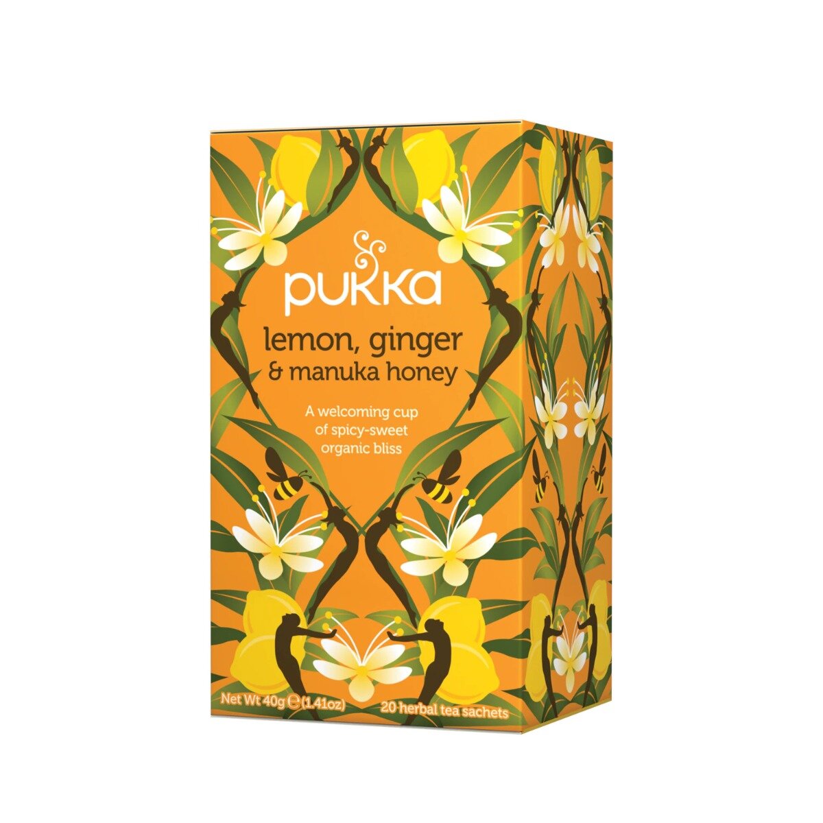 PUKKA LEMGINGER MANUKA HON 40G-1