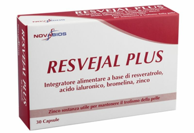Novabios Resvejal Plus Integratore 30 capsule-1