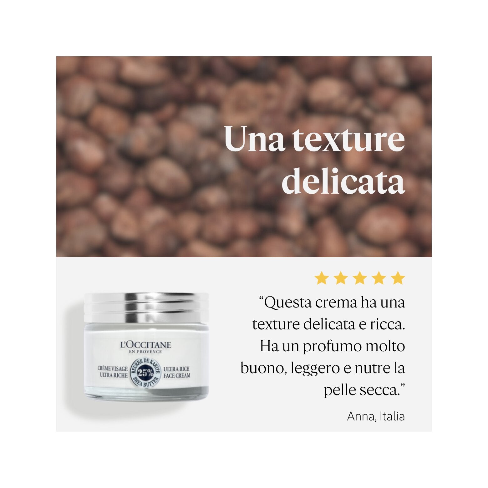 L'Occitane Crema Viso Ultra Ricca Karitè 50ml-5