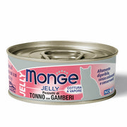 Monge Jelly Pezzetti Di Tonno Del Pacifico E Gamberi Cibo Umido Per Gatti Adulti 80g-2