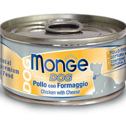 Monge Dog Pollo Con Formaggio Cibo Umido Cani Adulti 95g-2