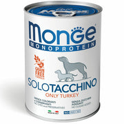 Monge Monoprotein Solo Tacchino Cibo Umido Per Cani Adulti 400g-2