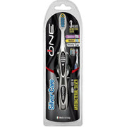 Silver Care One spazzolino antibatterico testina intercambiabile + 2 testine di ricambio-2