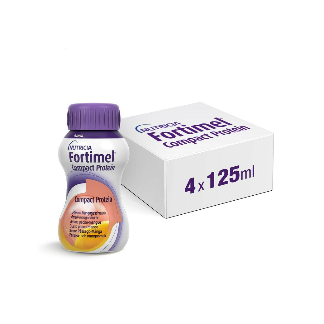 Fortimel Compact Protein Pesca e Mango 4x125ml-6