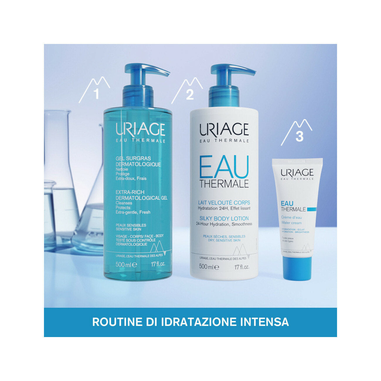 Uriage Gel Detergente Dermatologico Extra-ricco 1 Litro-11