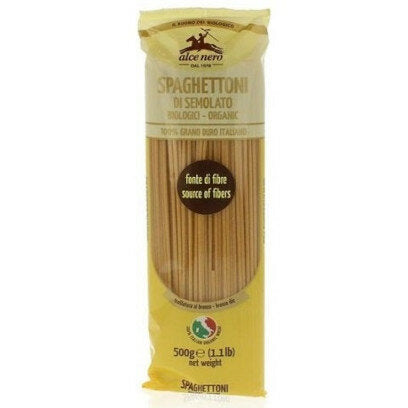 Alce Nero Spaghettoni Semolato di Grano Duro Biologico 500g-2