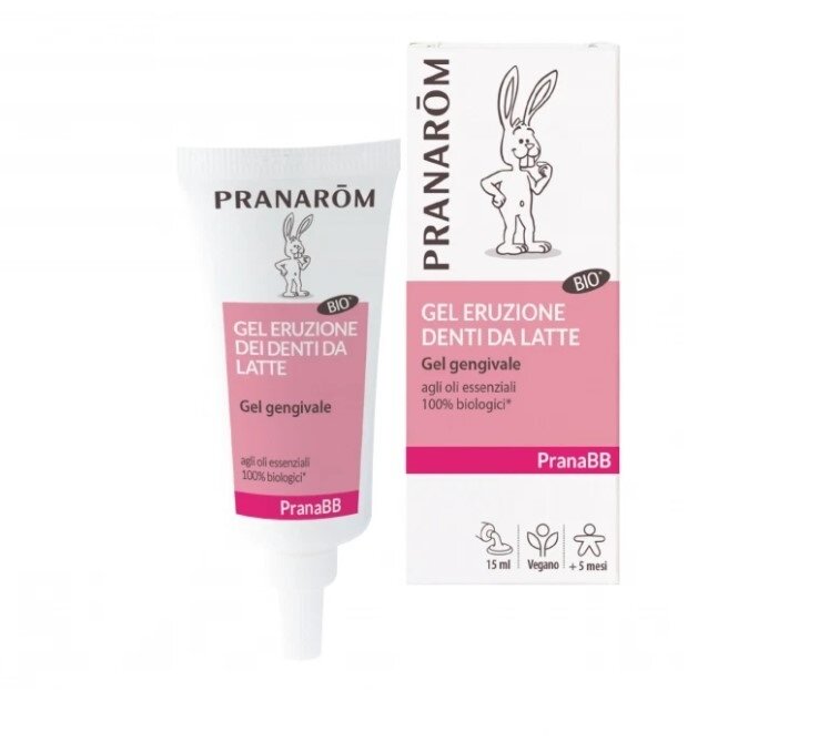 Pranarom Bebe Bio Gel Denti 15g-1
