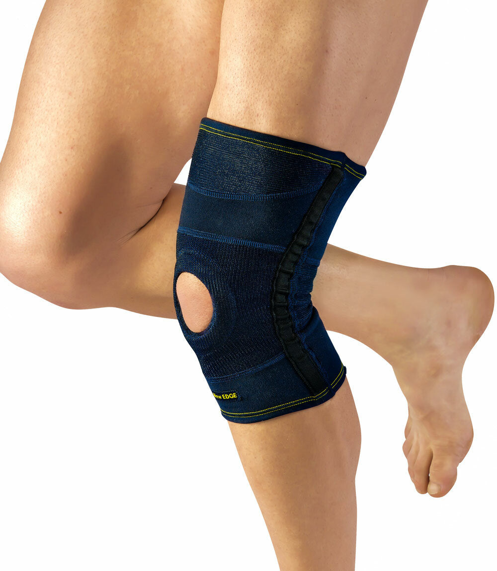 Pavis Ginocchiera Tubolare Con Foro Colore Blu Taglia L Cod. 023-1