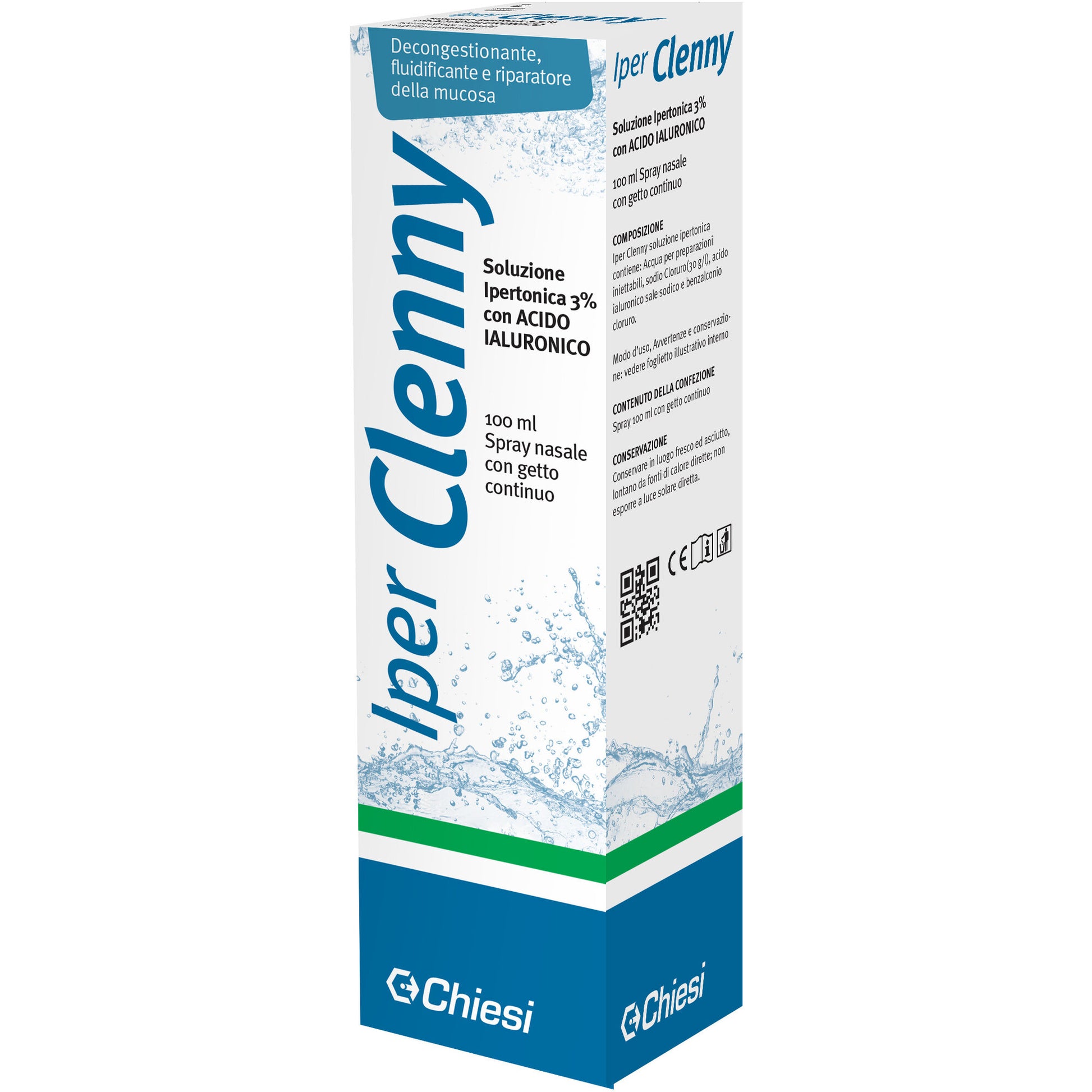 Iper Clenny Soluzione Ipertonica spray nasale con getto continuo 100ml-3