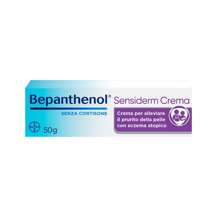 Bepanthenol Sensiderm Crema Lenitiva per Dermatite Atopica Eczema e Prurito Senza Cortisone 50g-4