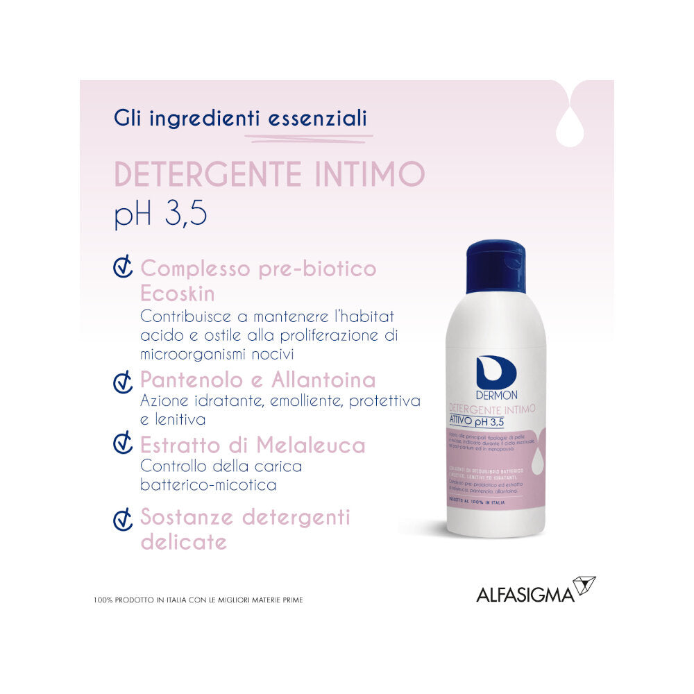 Dermon Intimo Attivo pH 3,5 Detergente 250ml-11
