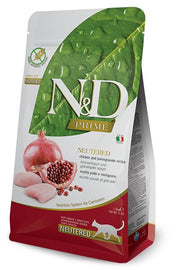 Farmina N&D Prime Neutered Pollo E Melograno Gatti Adulti Sterilizzati Sacco 5kg-2