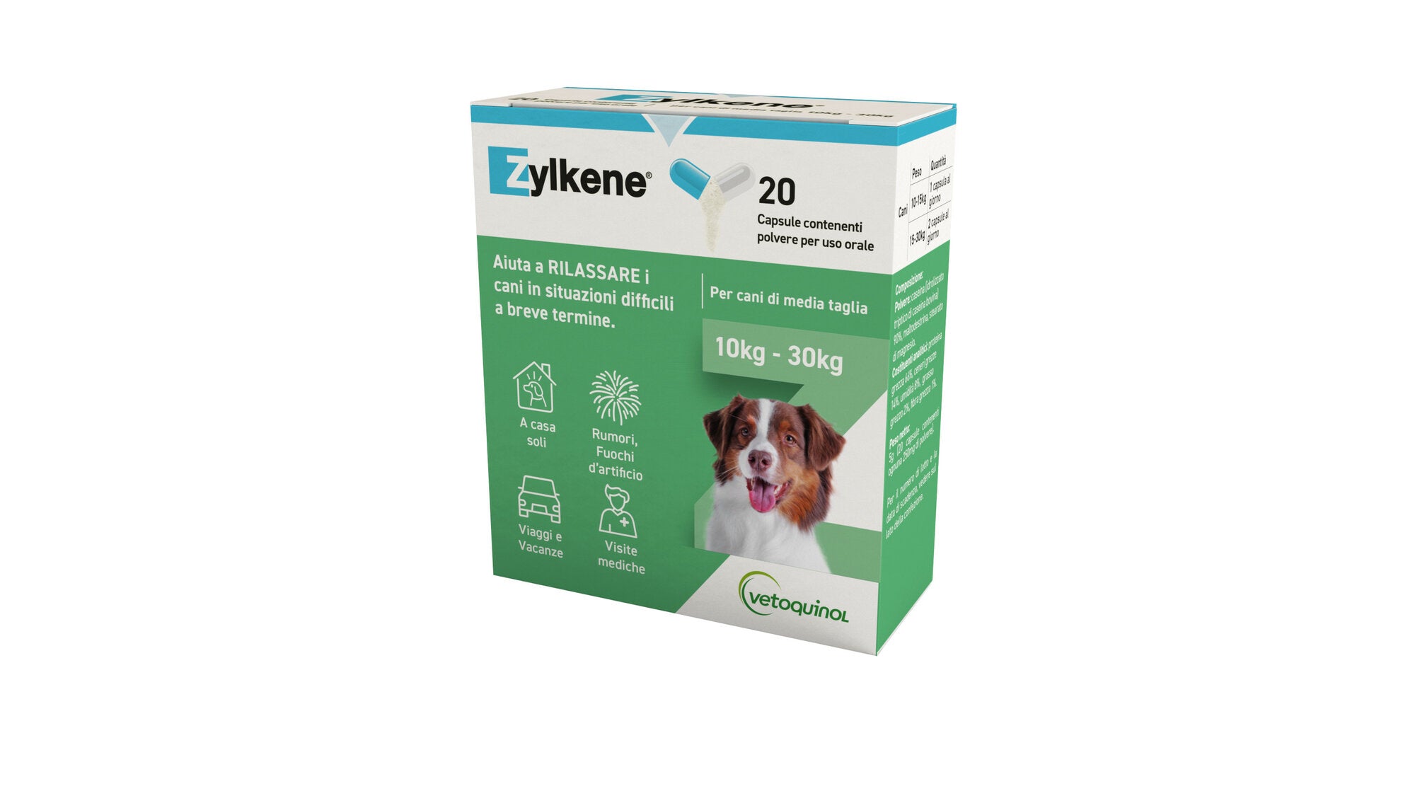 Zylkene Cani complemento alimentare 20 capsule-2
