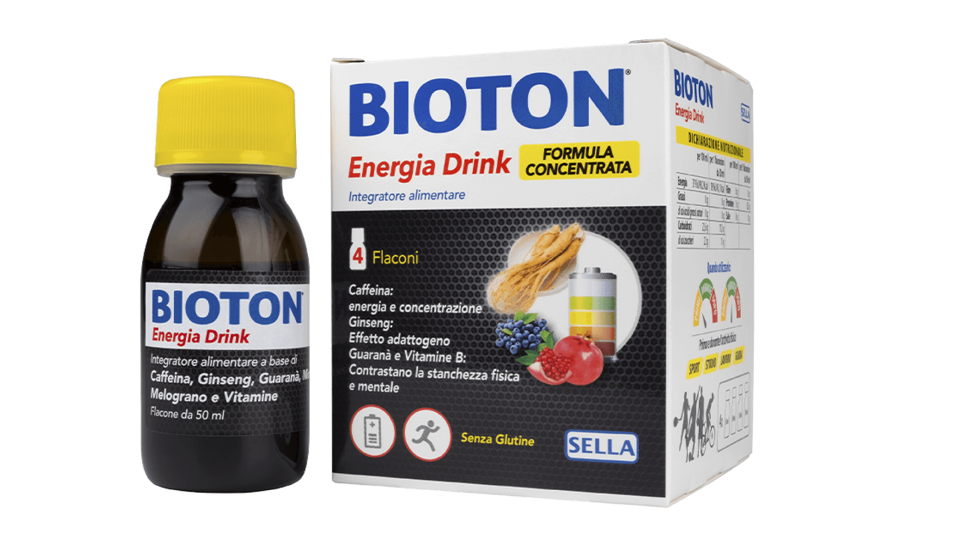 Bioton Energia drink 4x50ml