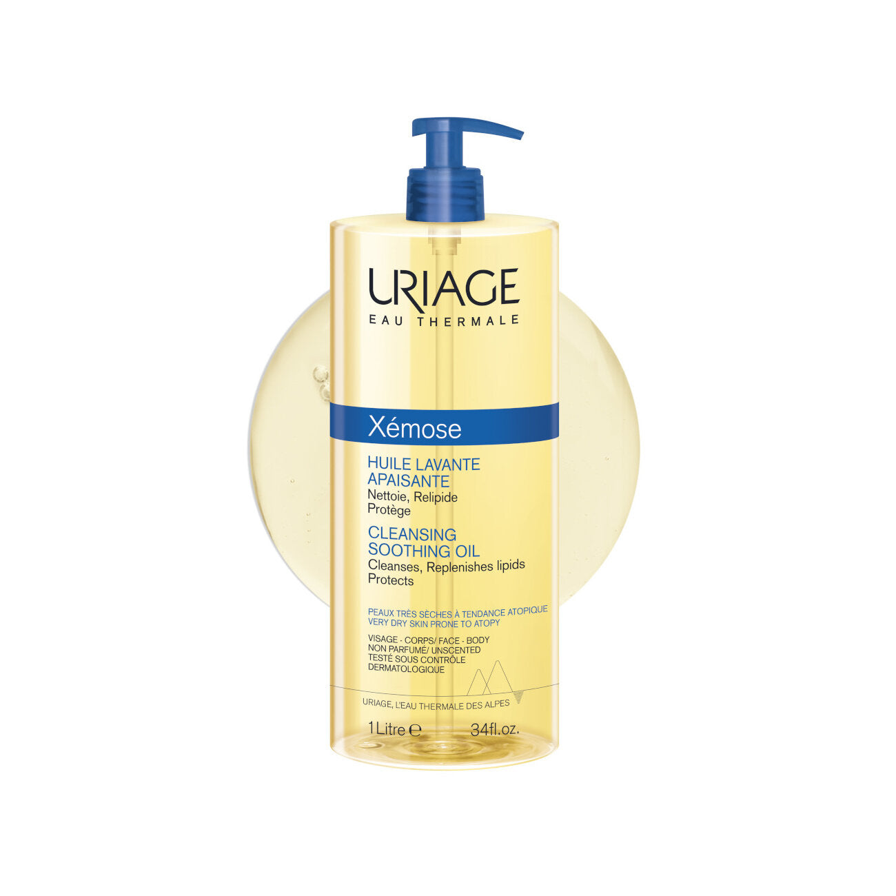 Uriage Xemose Olio Lavante 1 Litro-12