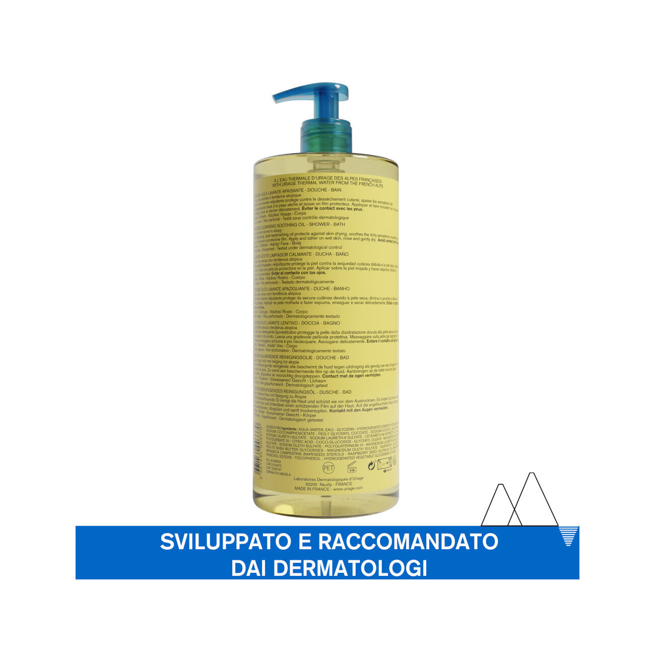 Uriage Xemose Olio Lavante 1 Litro-6