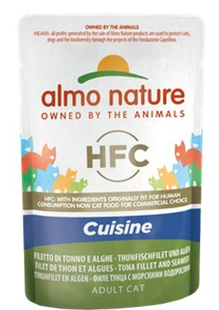 Almo Nature HFC Cuisine Filetto di Pollo e Alghe alimento umido per gatti adulti 55g-2