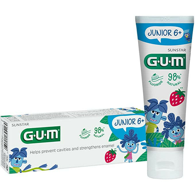 Gum Junior 6+ dentifricio per bambini dai 6 anni 50ml-2