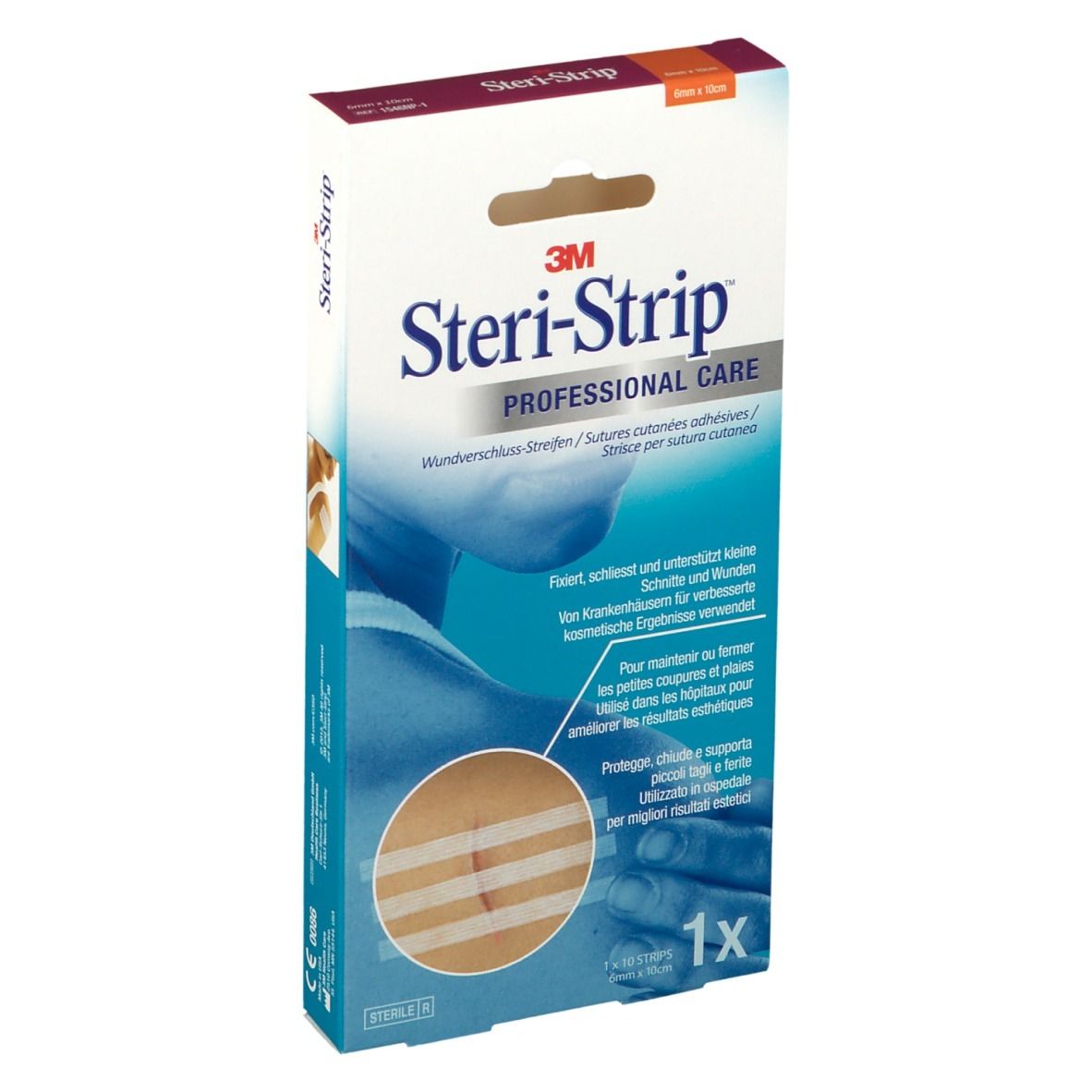 Cerotti Steristrip 6 mm X 100 mm 10 Pezzi