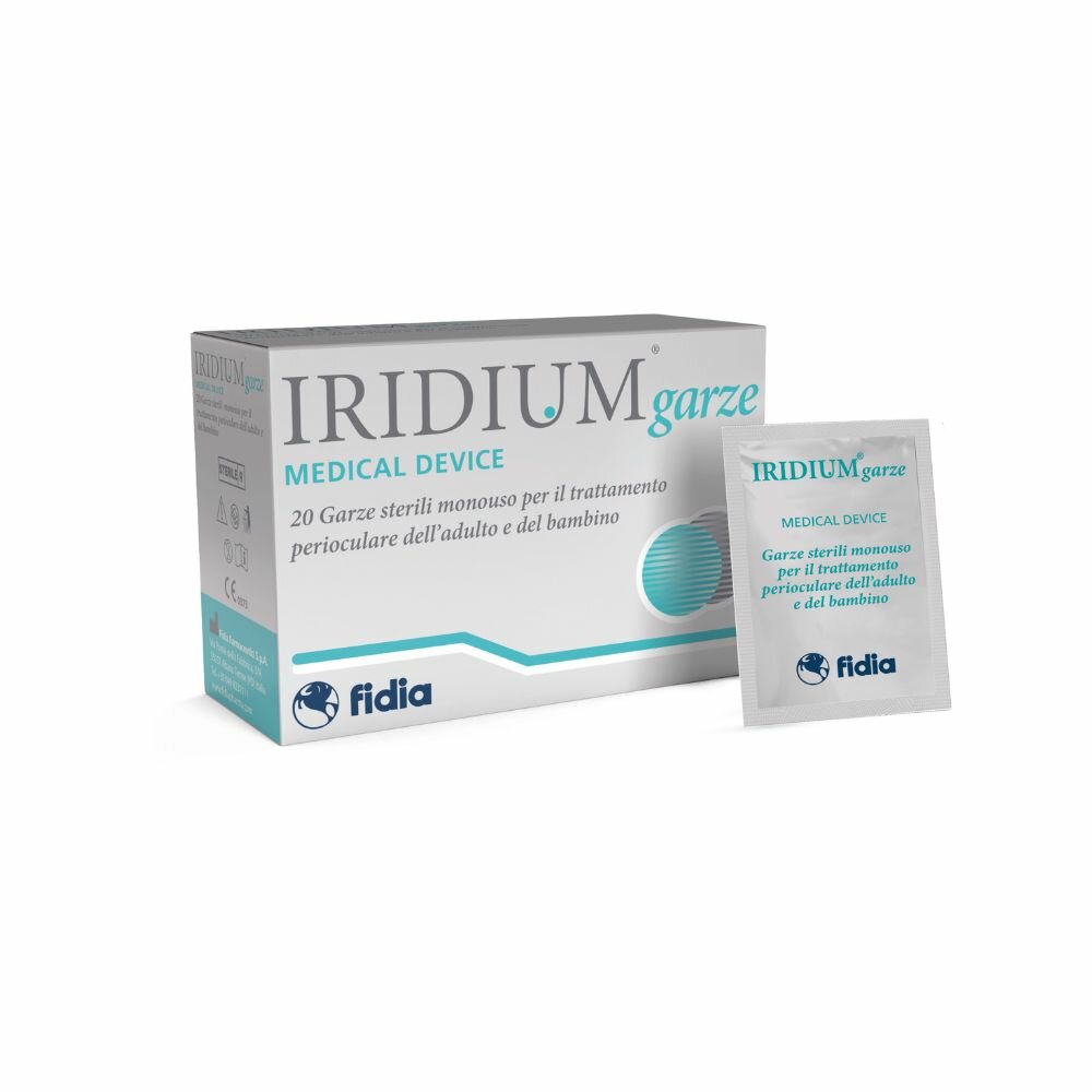 Iridium 20 garze sterili monouso-2