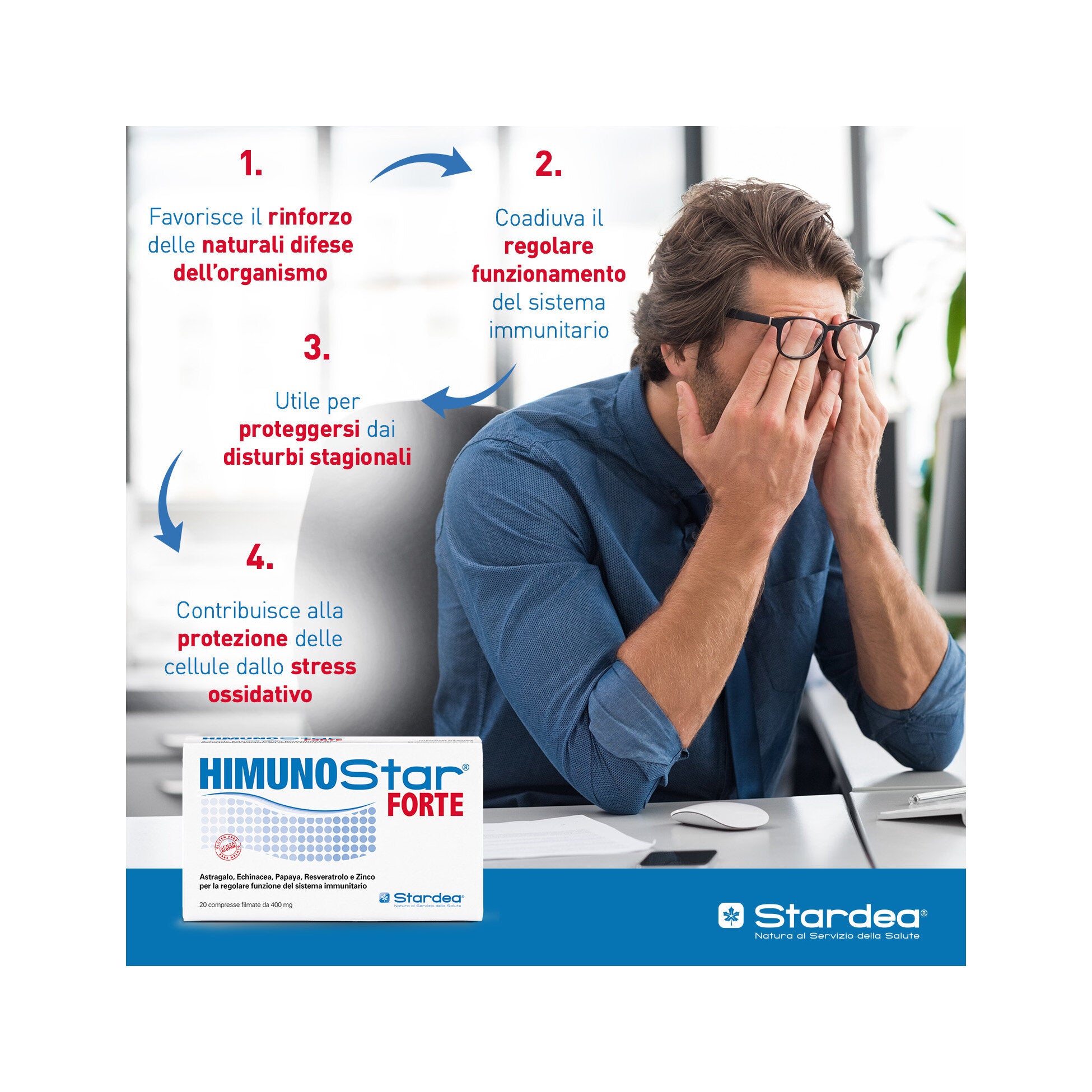 Himunostar Forte sistema immunitario 20 compresse-10