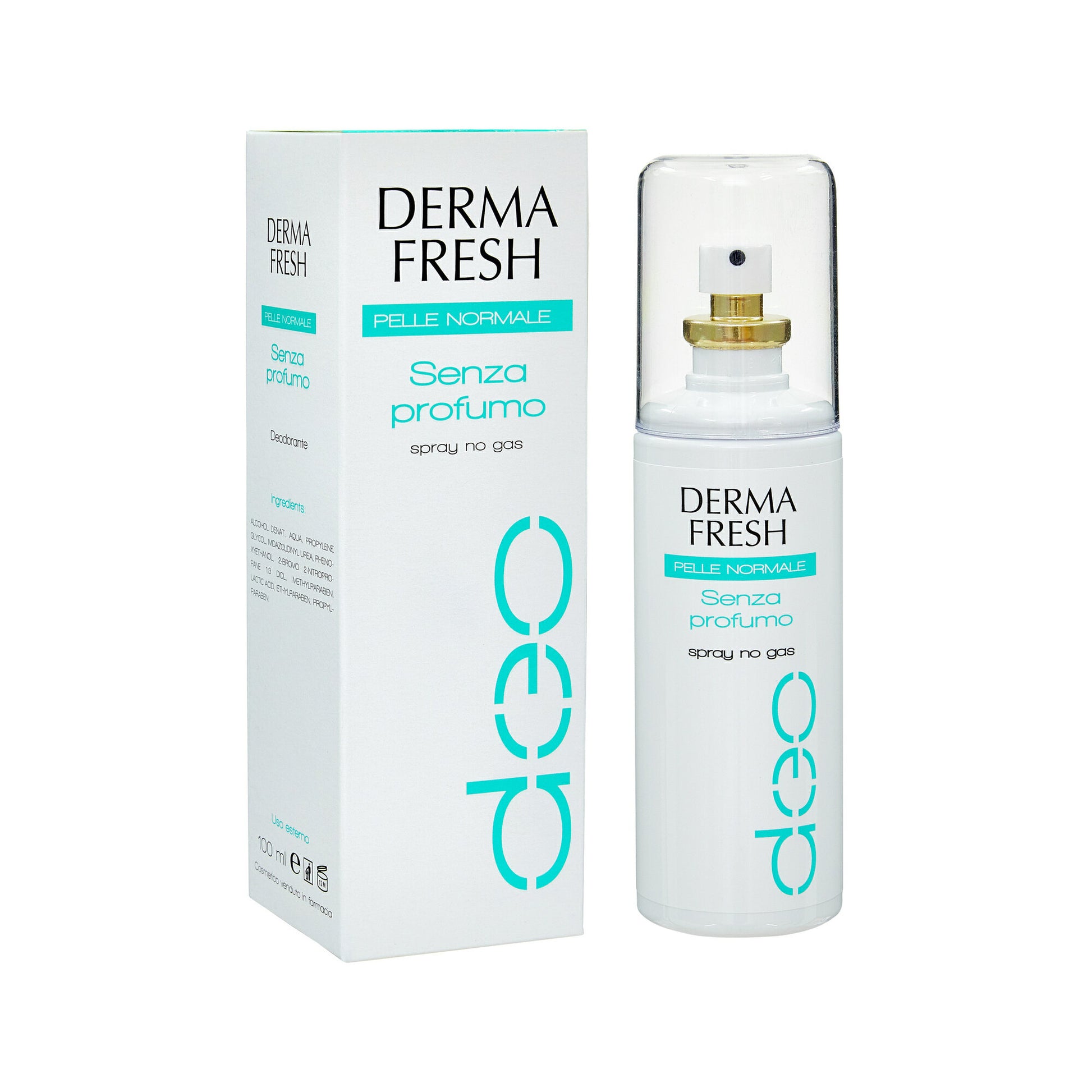 Dermafresh Deodorante per pelle normale senza profumo 100ml-5